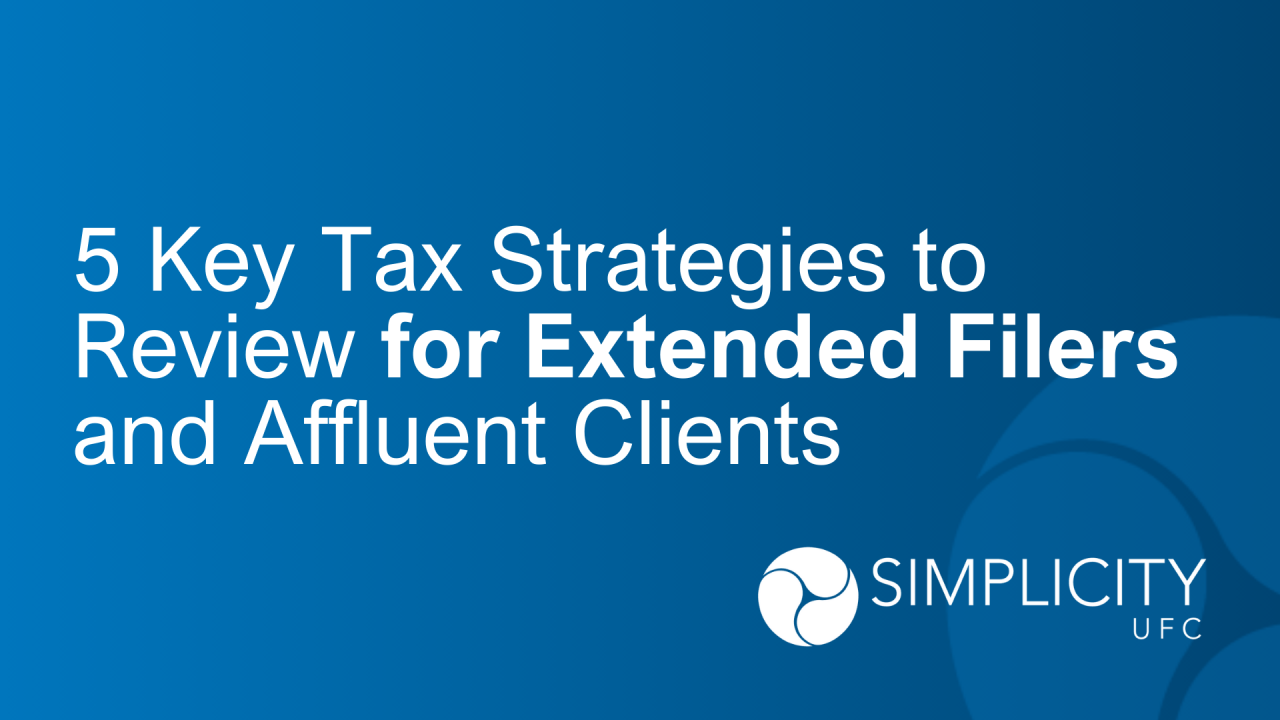 5 key tax strategies to review 5 key tax strategies to review